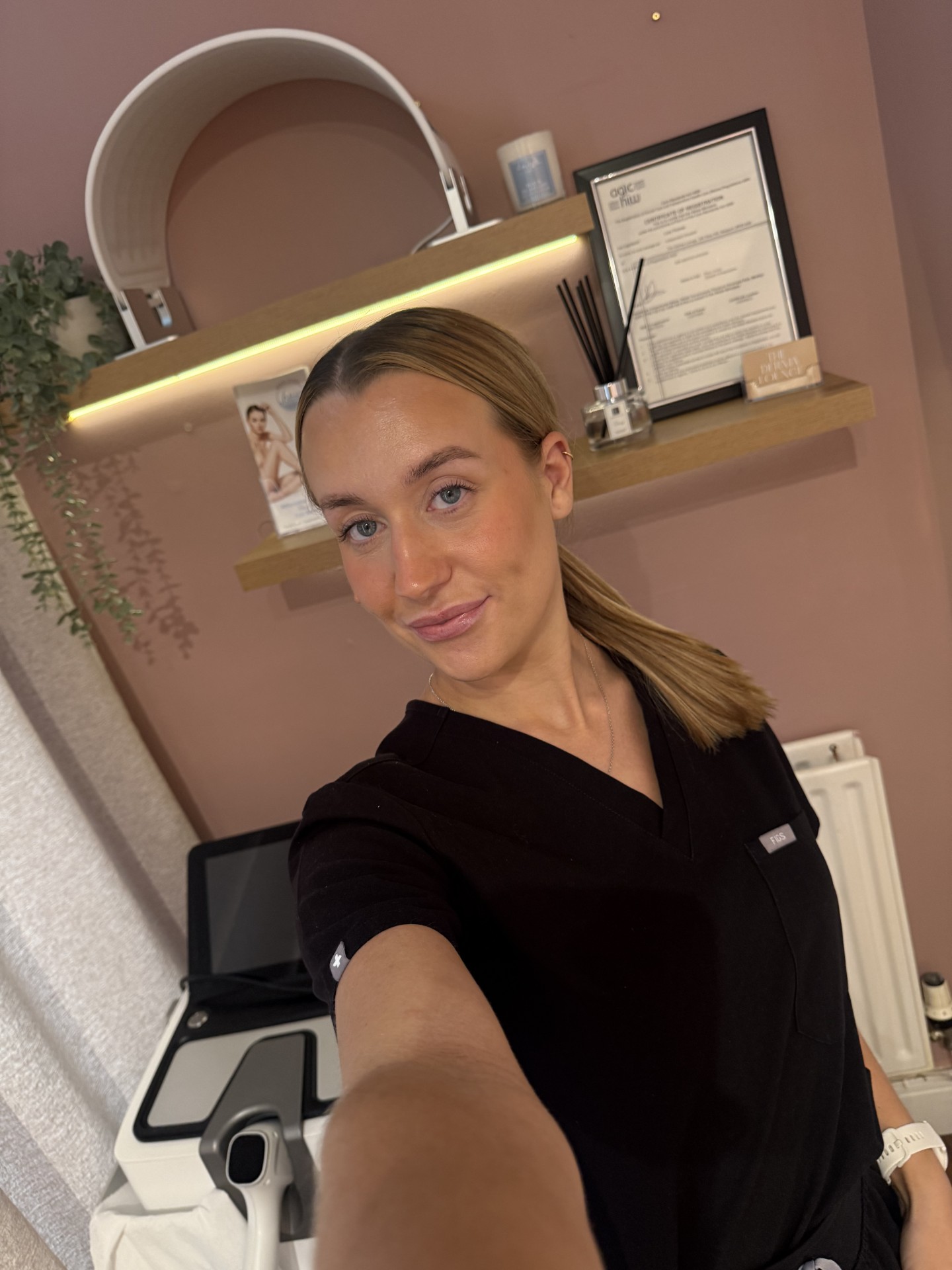 Lucy Thomas at The Derma Lounge